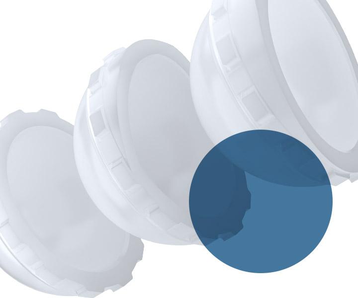 A-Class highly cross-linked polyethylene liner