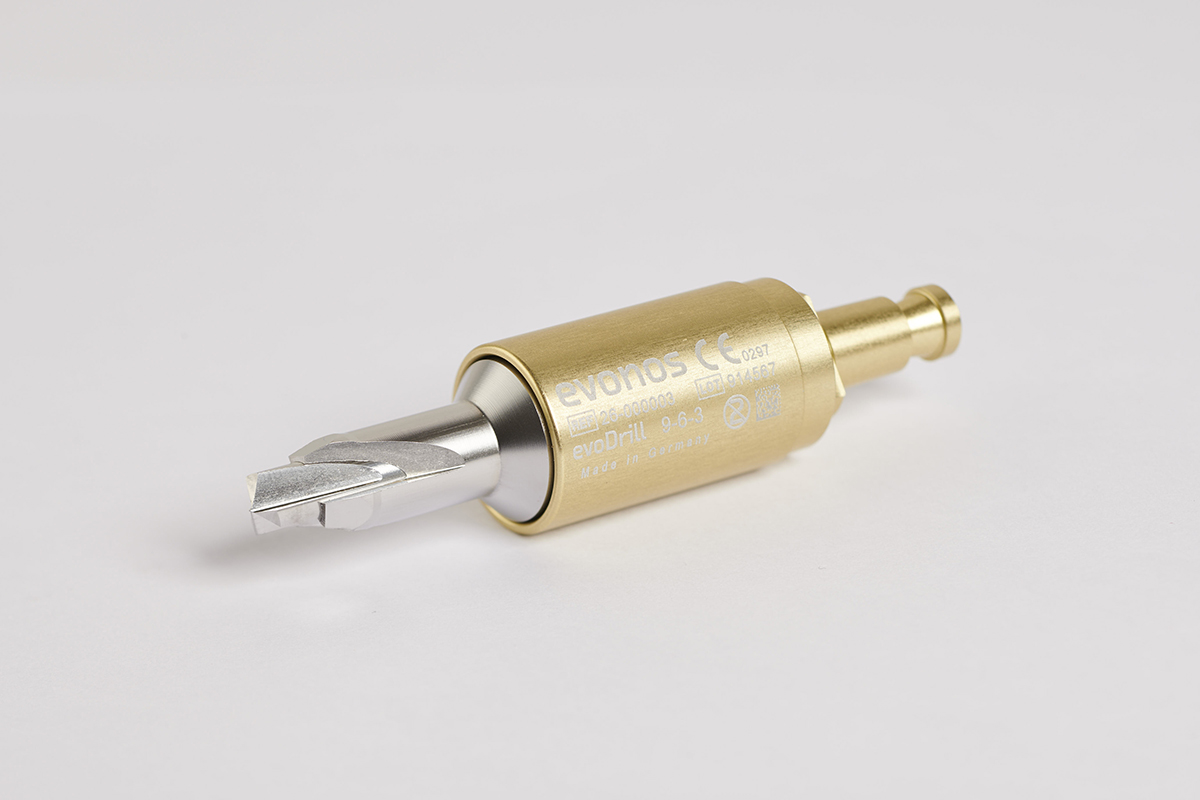 evoDrill perforator, rear coupling