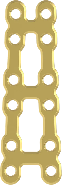 C ladder plate, 12 holes