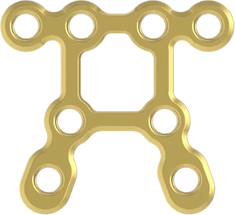 JL plate, 8 holes