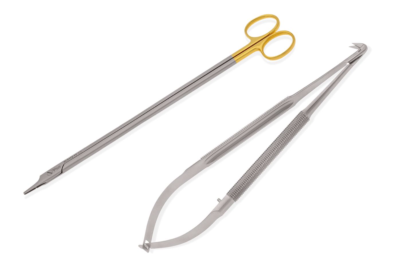 Wexler scissors and needle holder